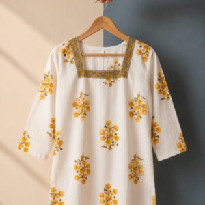 Golden Blossom Charm
